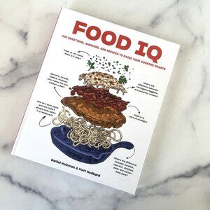 NEW Food IQ Cookbook, Hardcover, 352 pages